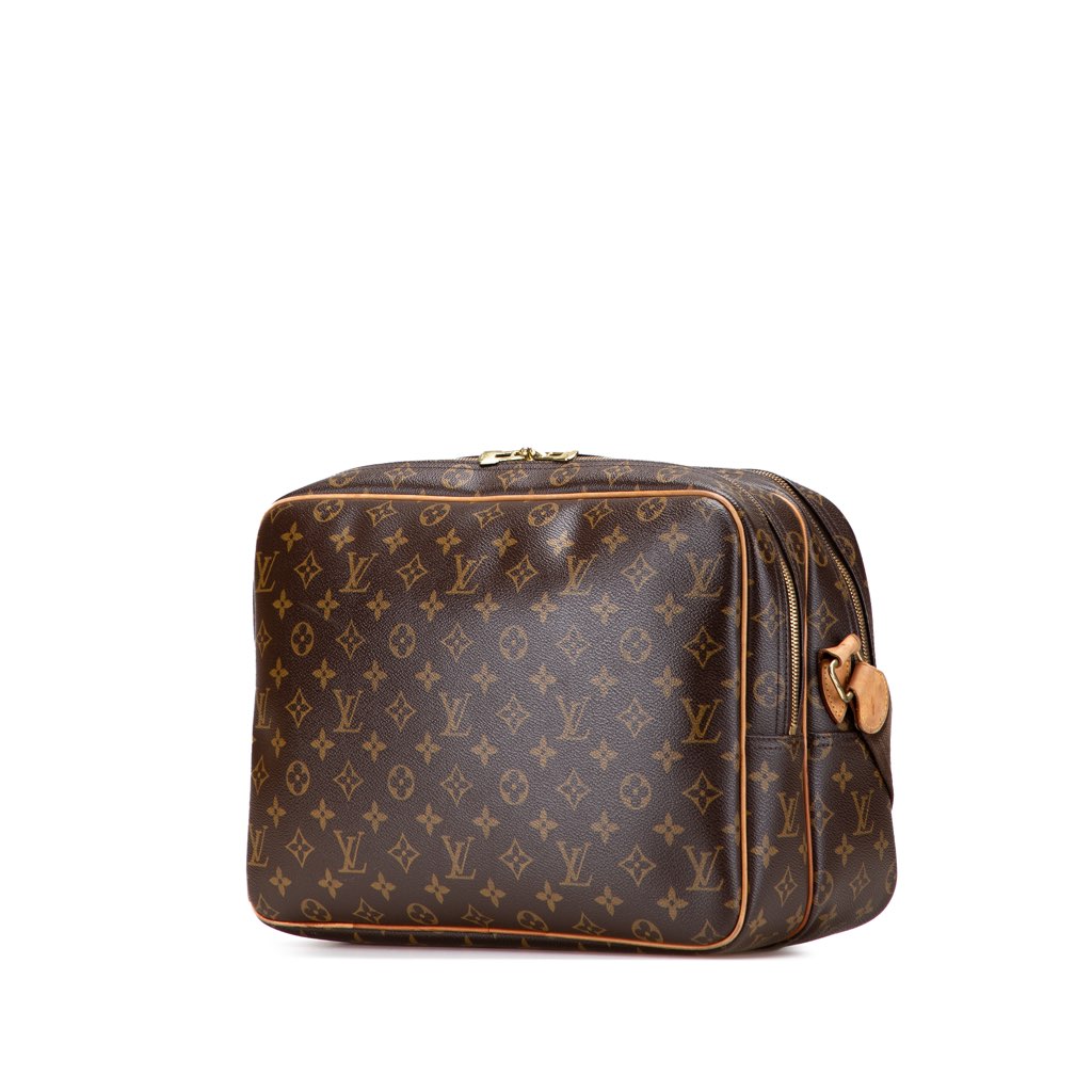 Louis Vuitton Monogram Reporter GM - Back view