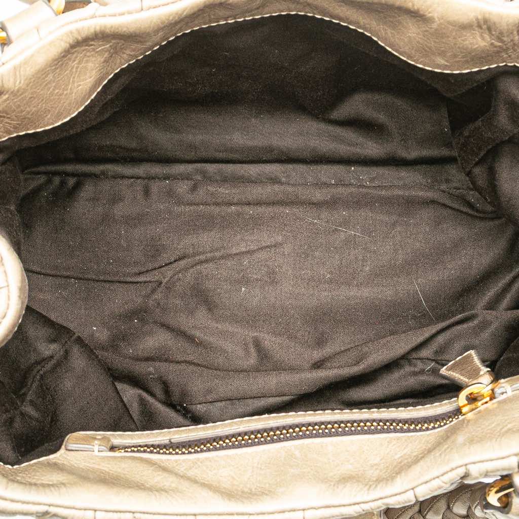 Miu Miu Matelasse Lambskin Satchel - 4