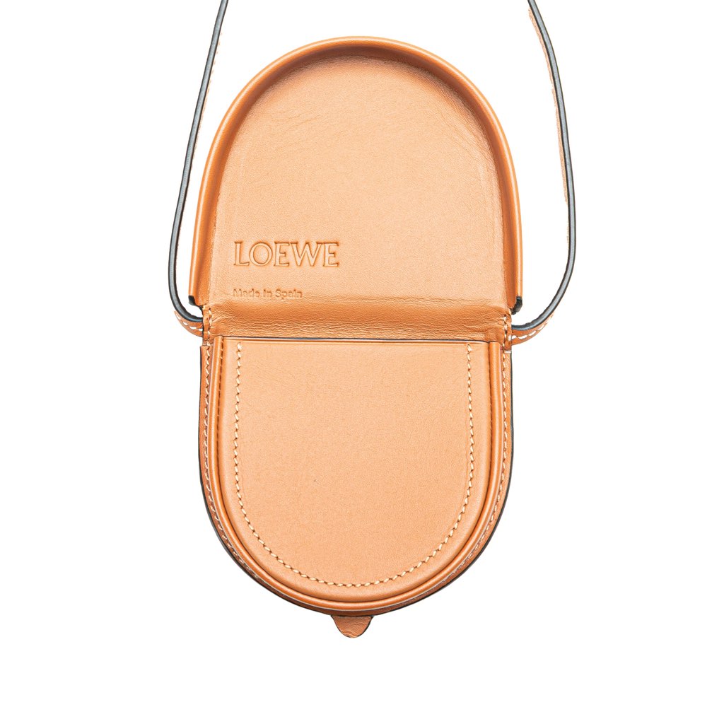 Loewe Mini Soft Calfskin Heel Pouch - Side view