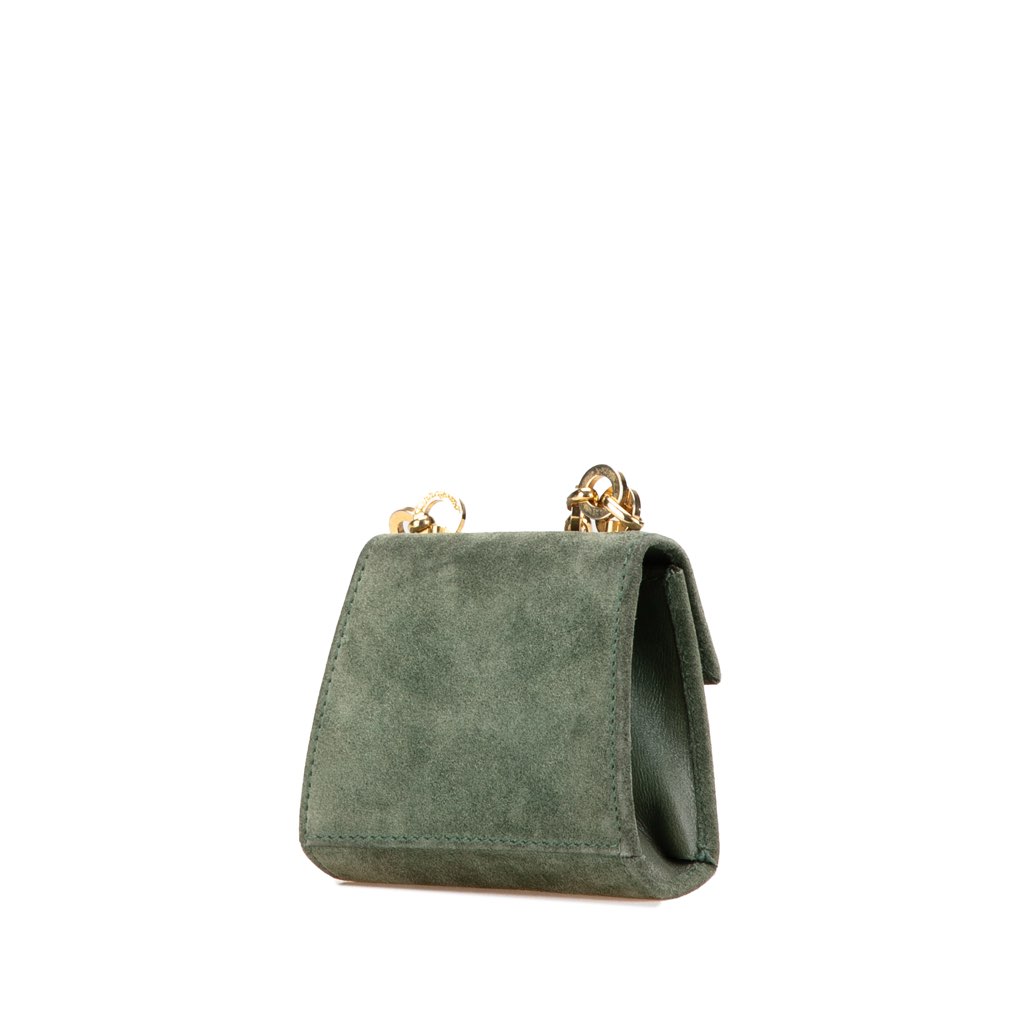 Salvatore Ferragamo Mini Gancini Suede Chain Crossbody - 2