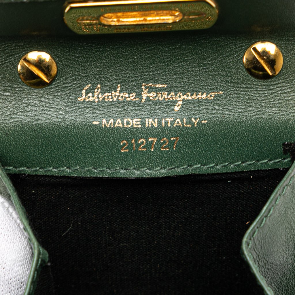 Salvatore Ferragamo Mini Gancini Suede Chain Crossbody - 5