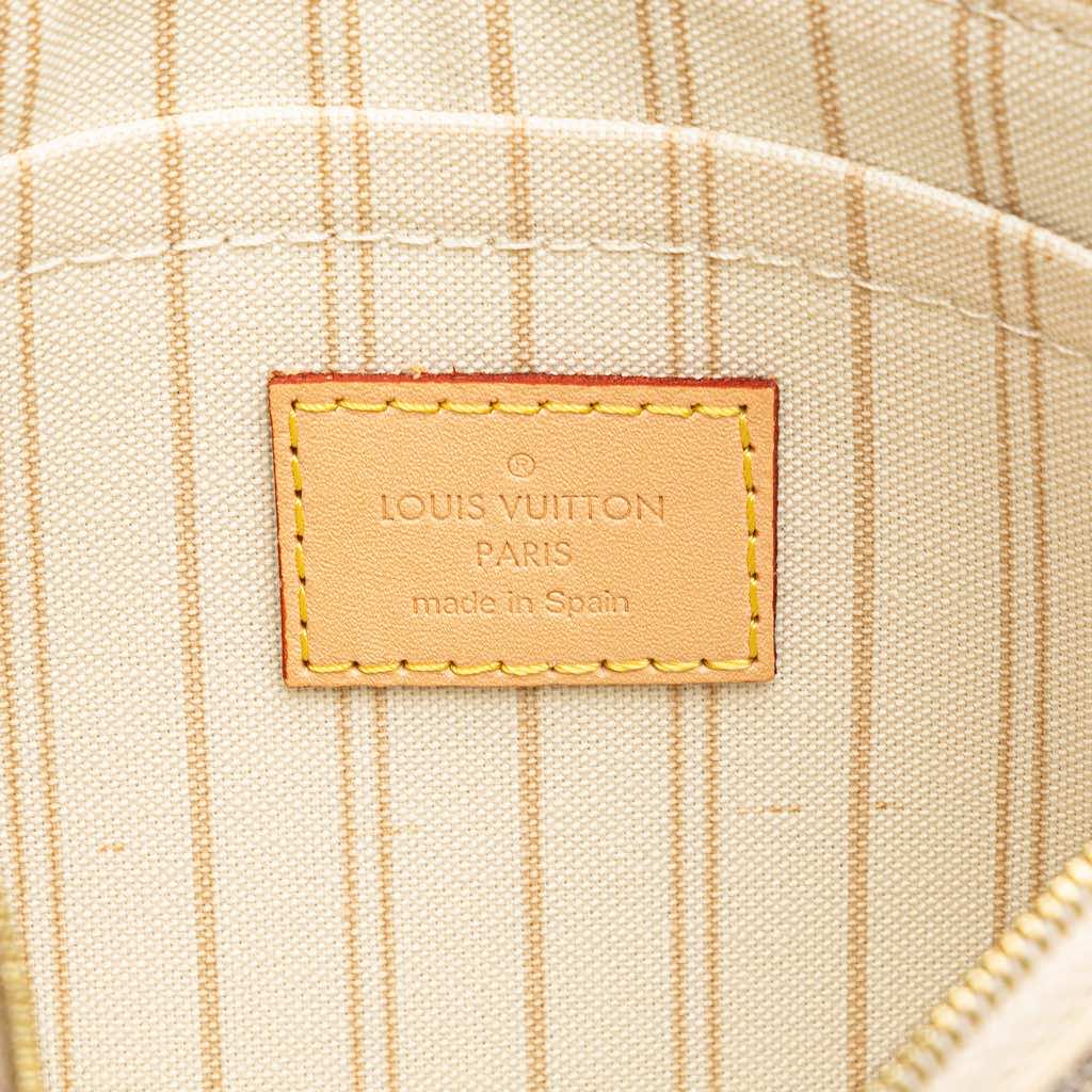Louis Vuitton Damier Azur Neverfull Pouch MM - 5