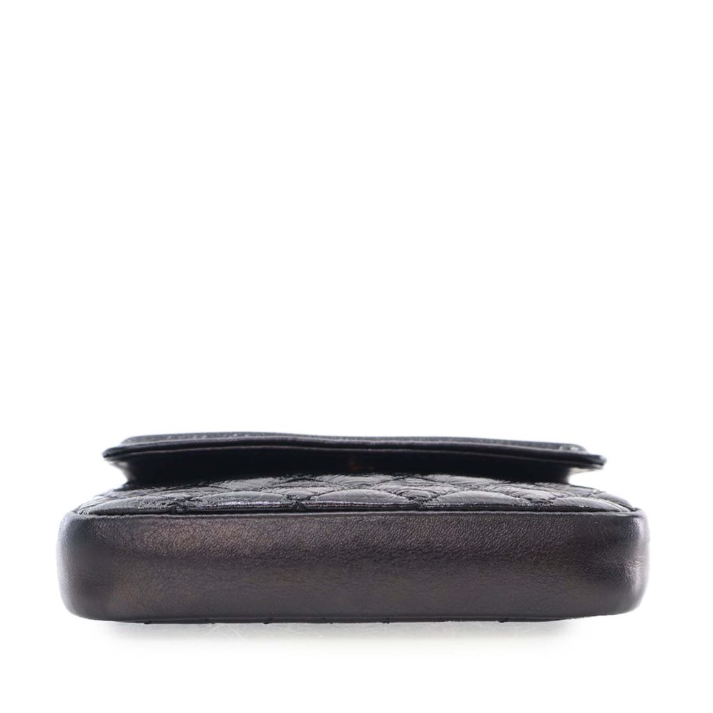 Chanel Quilted Shiny Aged Calfskin Waist Belt Bag - 4