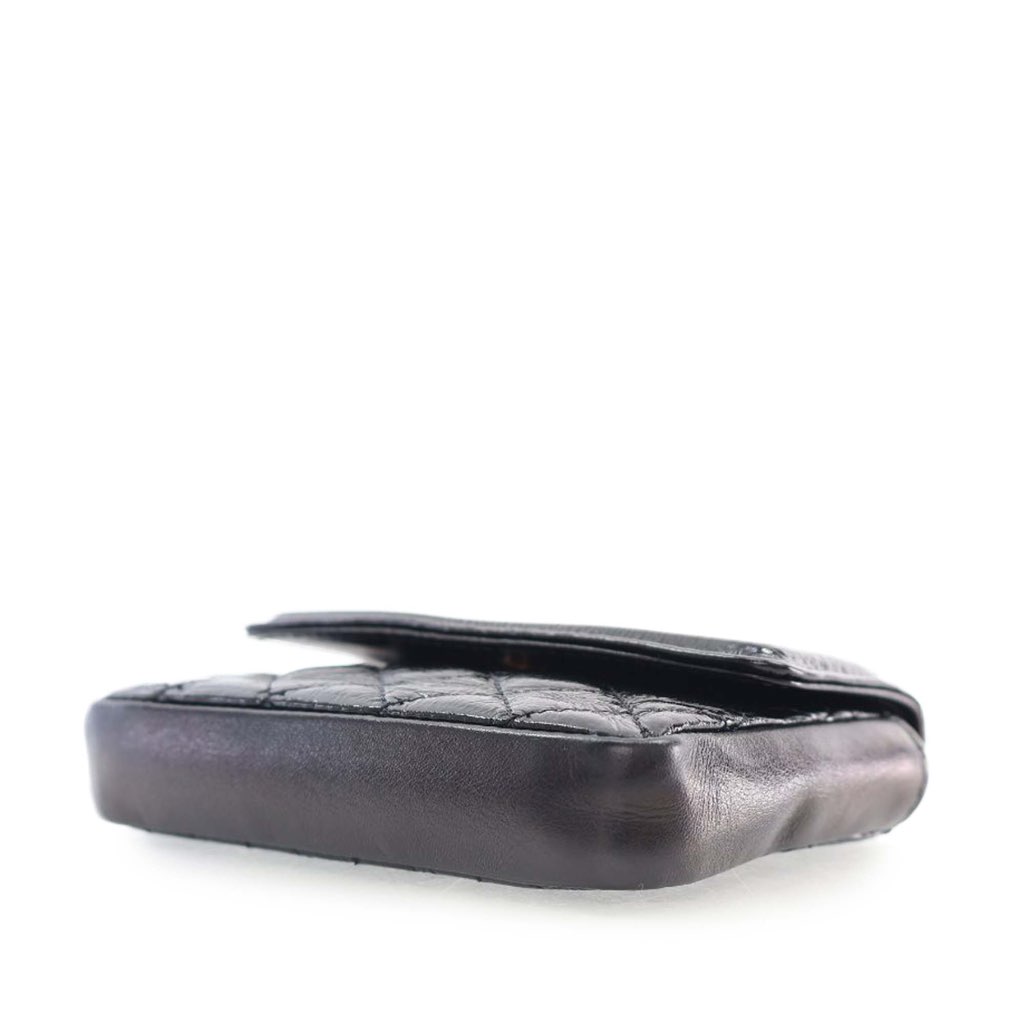 Chanel Quilted Shiny Aged Calfskin Waist Belt Bag - 5