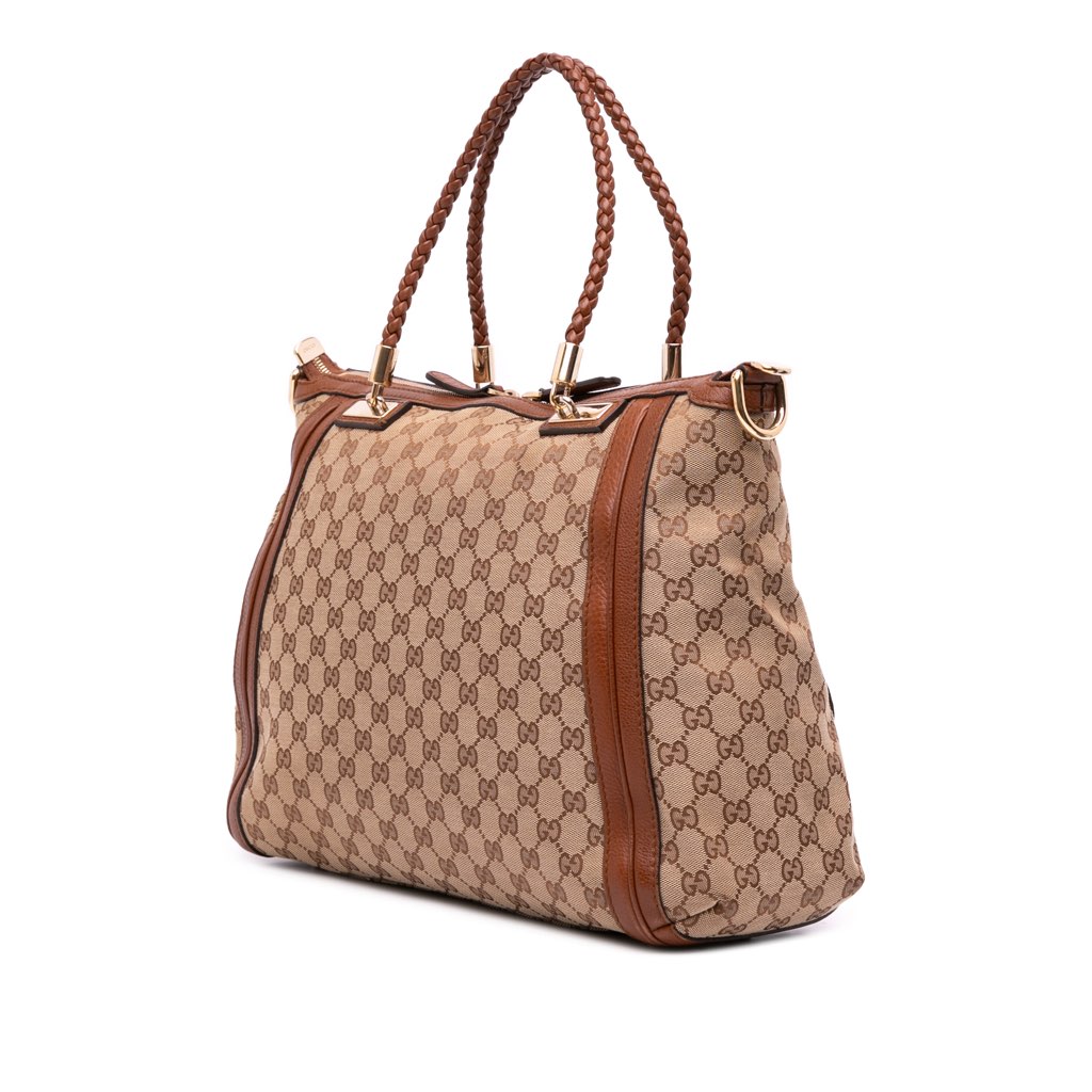 Gucci GG Canvas Bella Satchel - 2