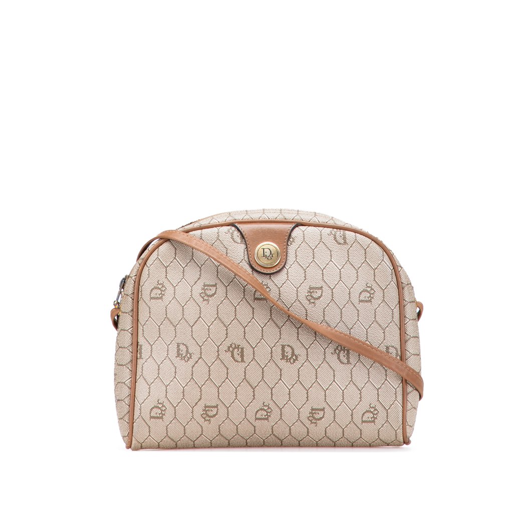 Dior Honeycomb Coated Canvas Crossbody