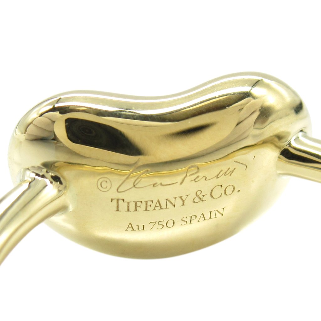 Tiffany & Co 18K Yellow Gold Elsa Peretti Bean Ring - 4