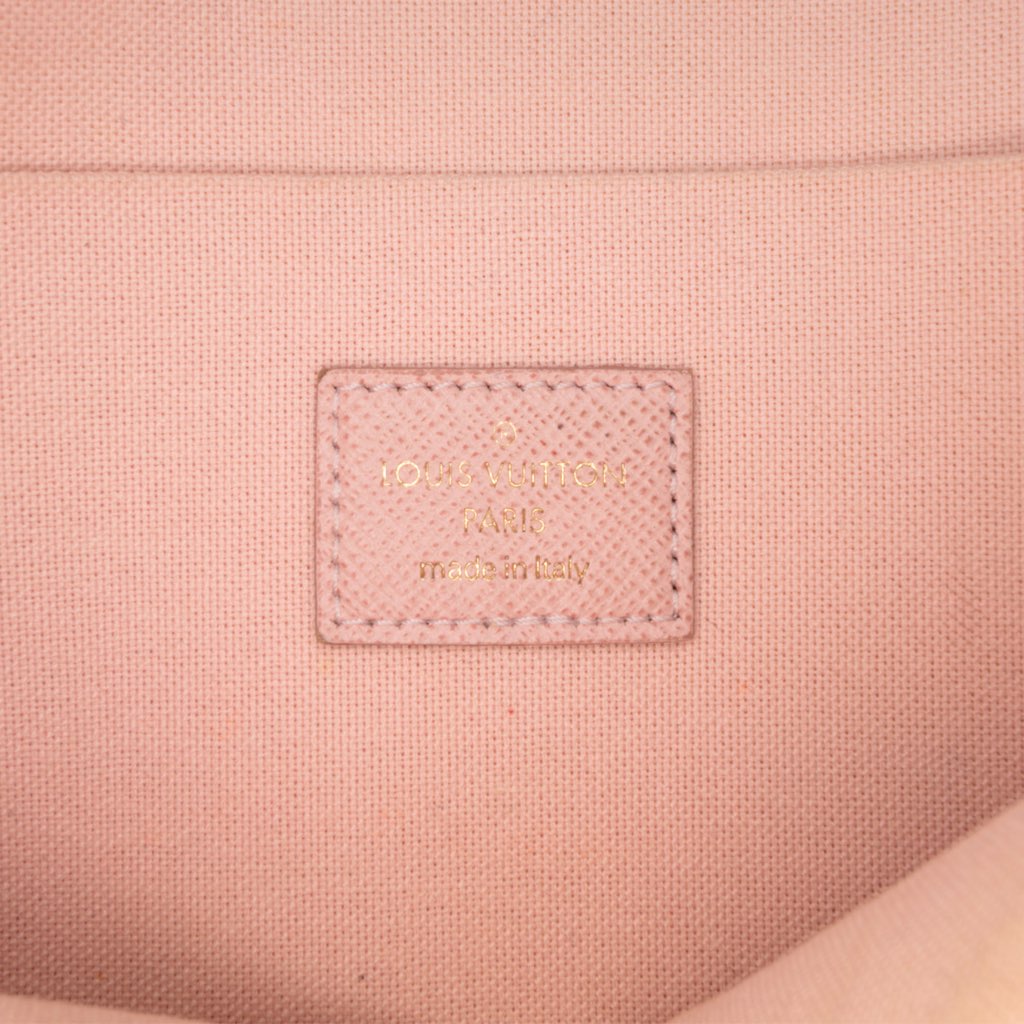 Louis Vuitton Damier Azur Pochette Felicie - Side view