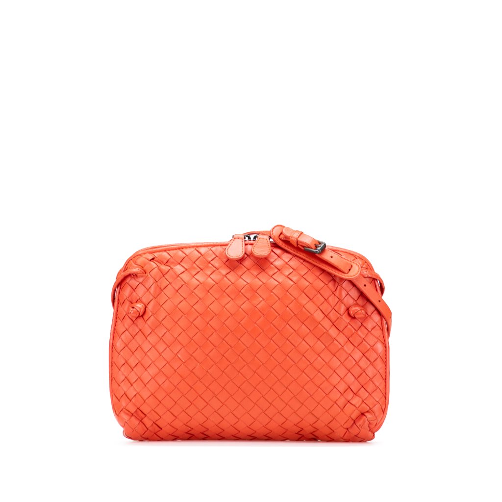 Bottega Veneta Medium Nappa Intrecciato Nodini Crossbody