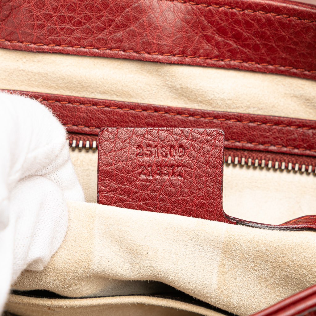 Gucci Leather 1973 Shoulder Bag - Detail 1