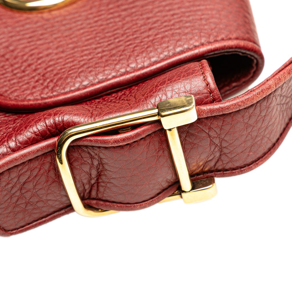 Gucci Leather 1973 Shoulder Bag - Image 12