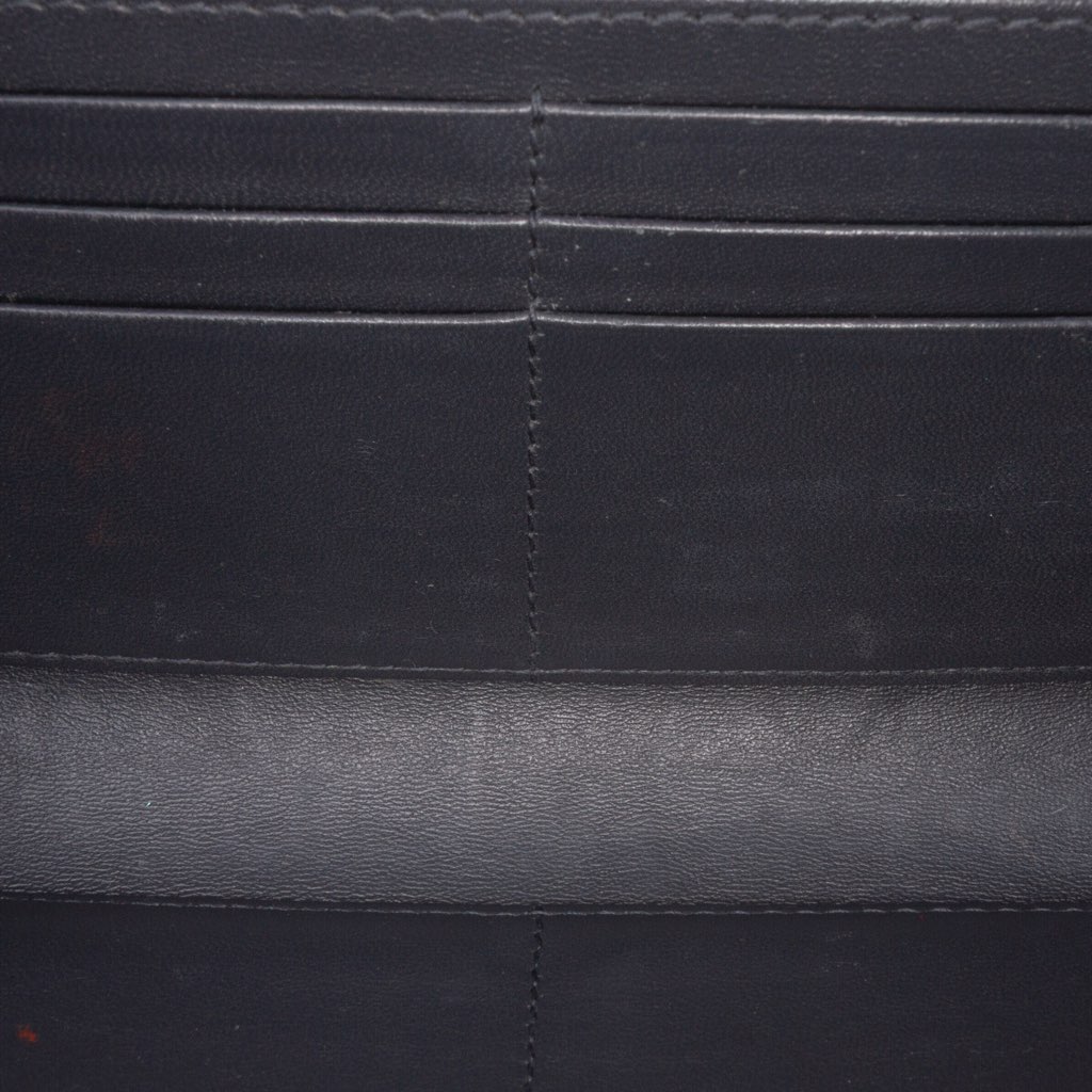 Dior Metallic Patent Microcannage Lady Dior Croisiere Wallet On Chain - 4