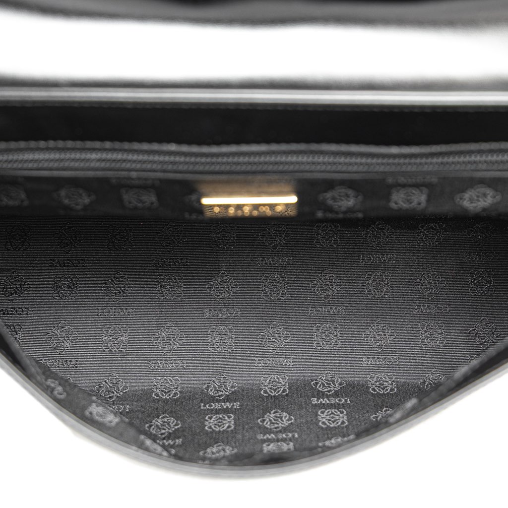 Loewe Leather Logo Clutch - 4