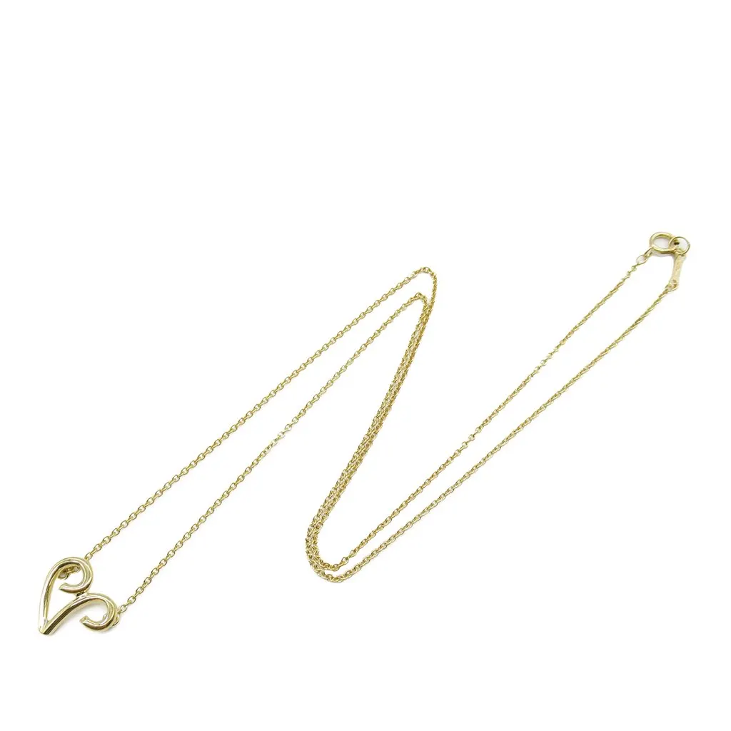 Tiffany & Co 18K Yellow Gold Paloma Picasso Capricorn Pendant Necklace Gold Gold Good - Front View
