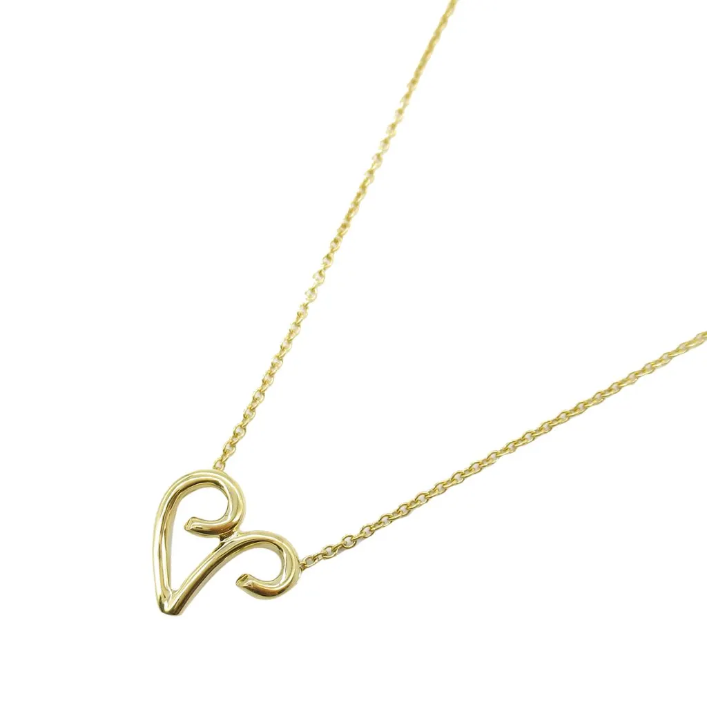 Tiffany & Co 18K Yellow Gold Paloma Picasso Capricorn Pendant Necklace Gold Gold Good - Back View