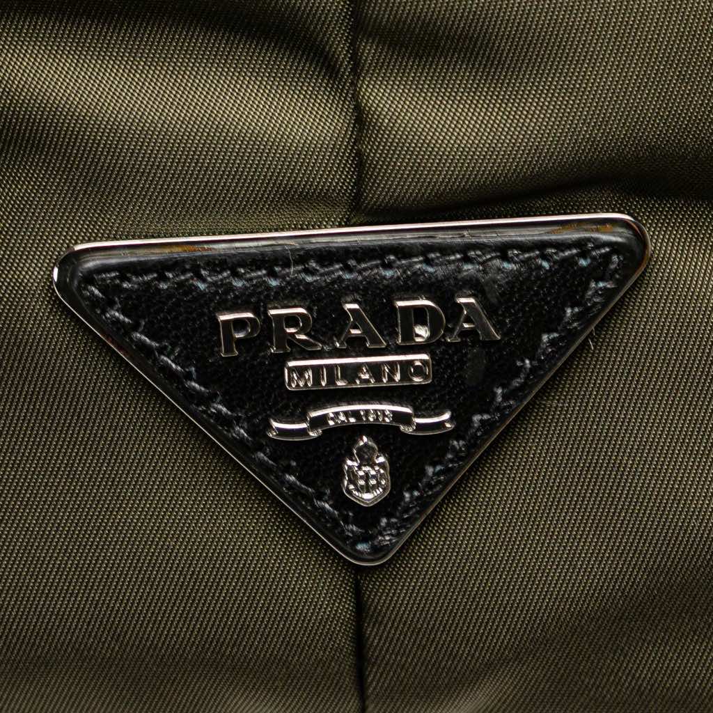 Prada Tessuto Reversible Satchel - Side view