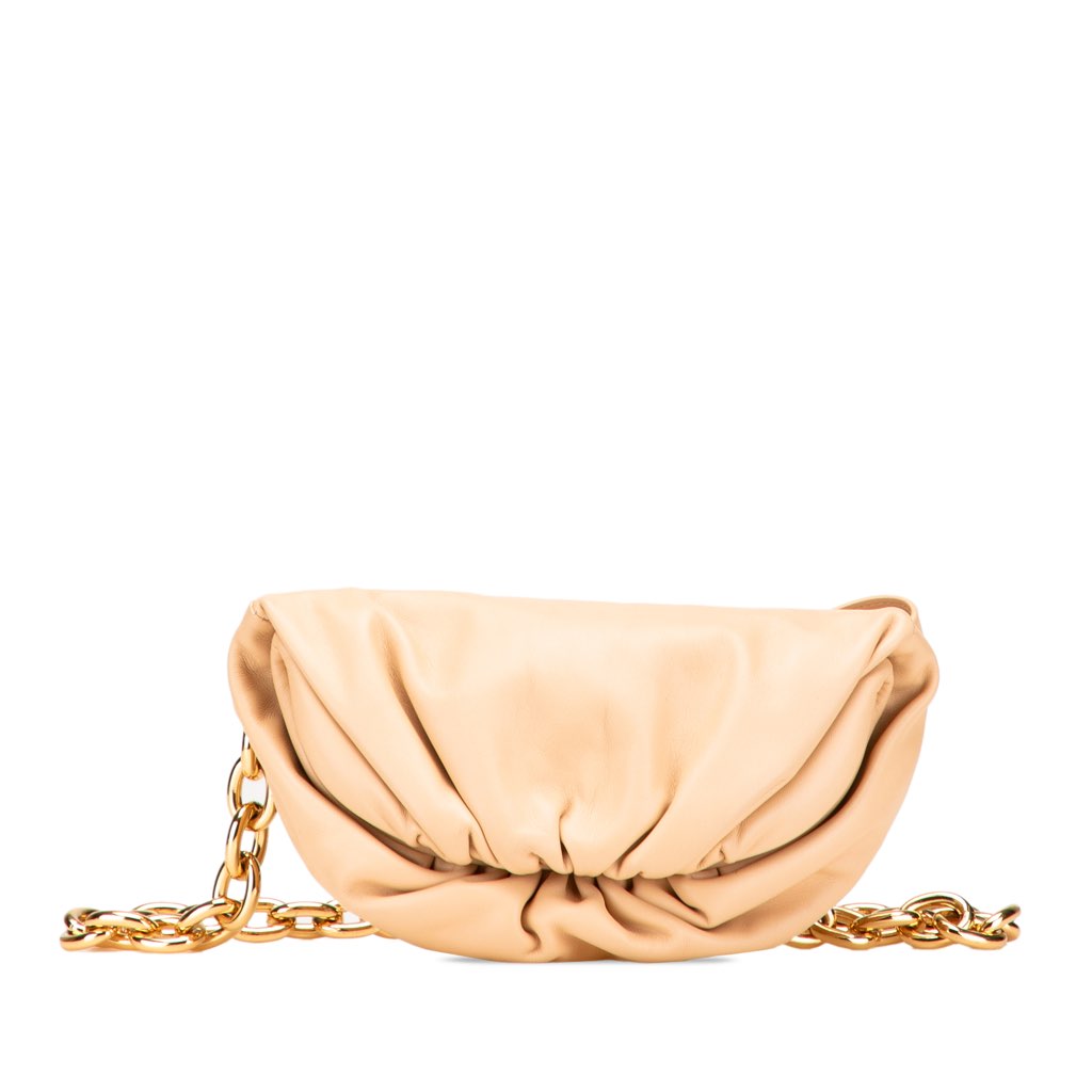 Bottega Veneta Lambskin Belt Chain Pouch