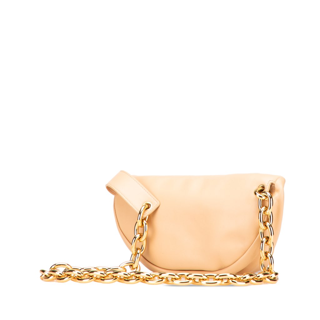 Bottega Veneta Lambskin Belt Chain Pouch - Back view