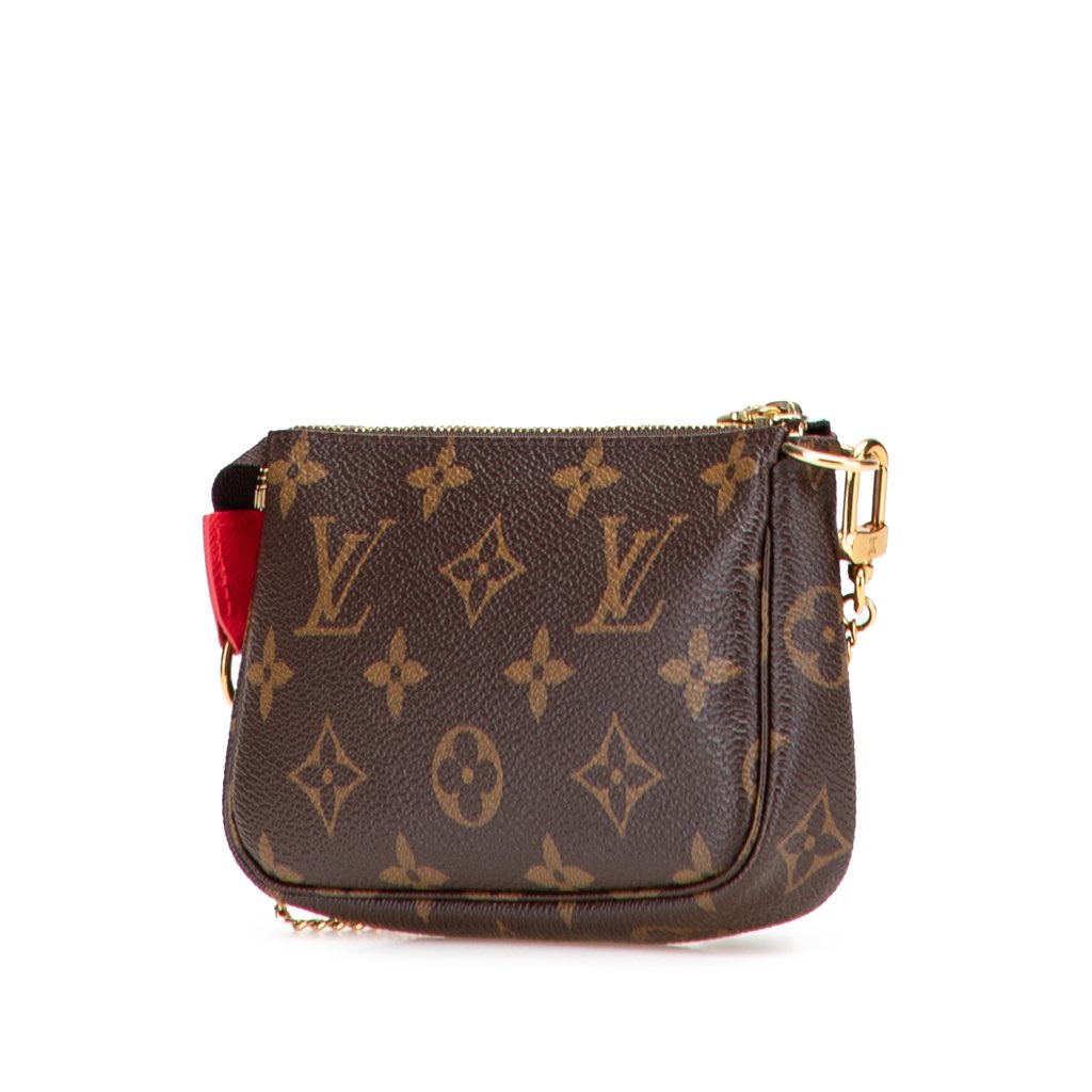 Louis Vuitton Monogram Vivienne in London Mini Pochette Accessoires - Back view