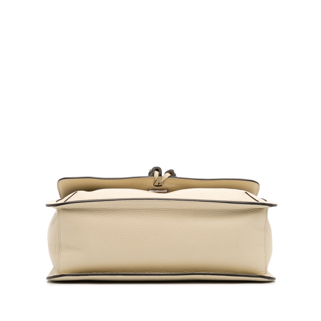 Gucci Medium Leather Bamboo Daily Crossbody - Image 6