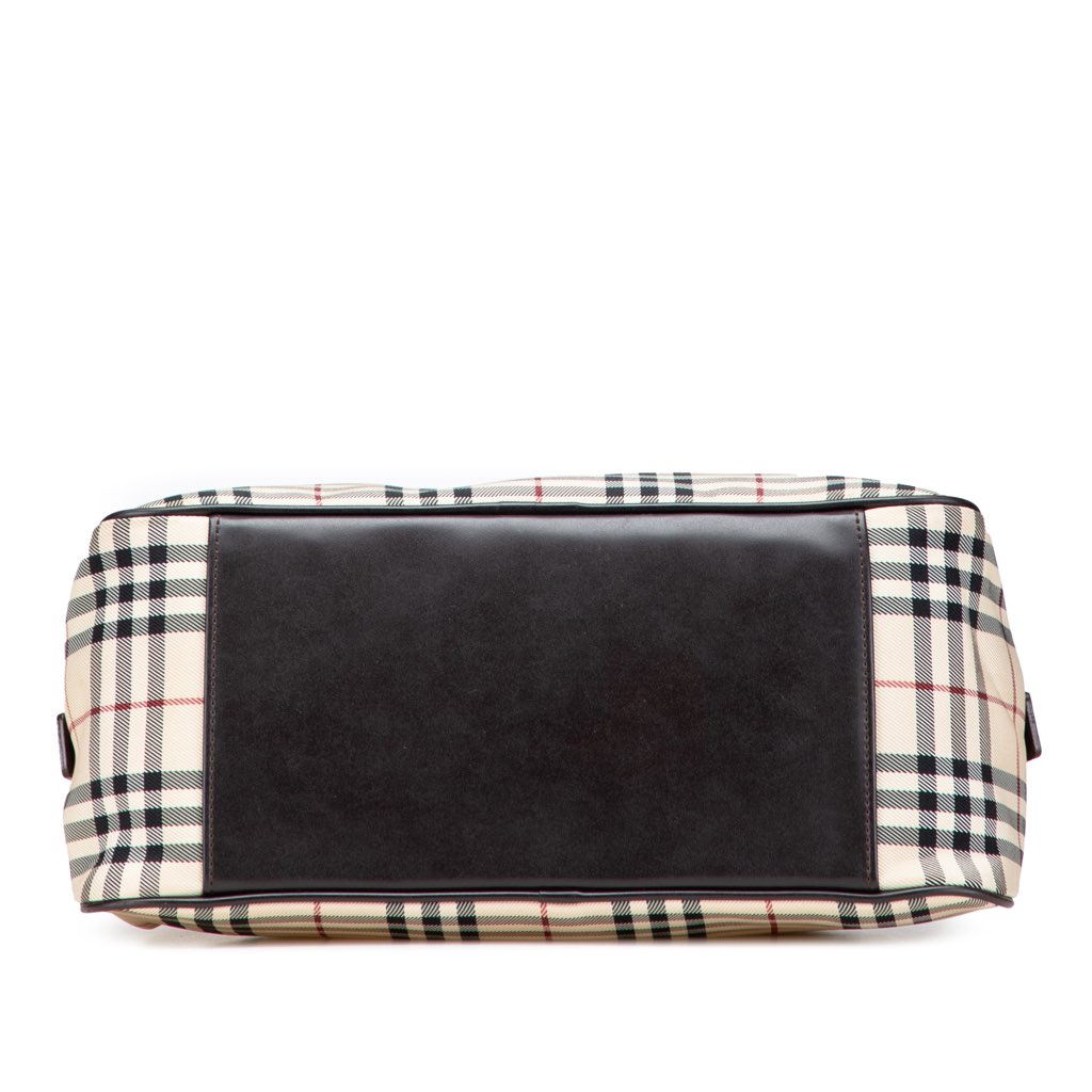Burberry House Check Canvas Handbag - 3