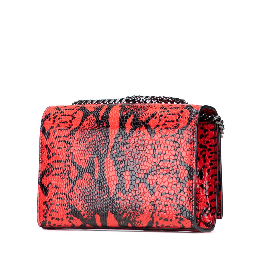 Saint Laurent Small Embossed Calfskin Classic Monogram Kate Crossbody - Back view