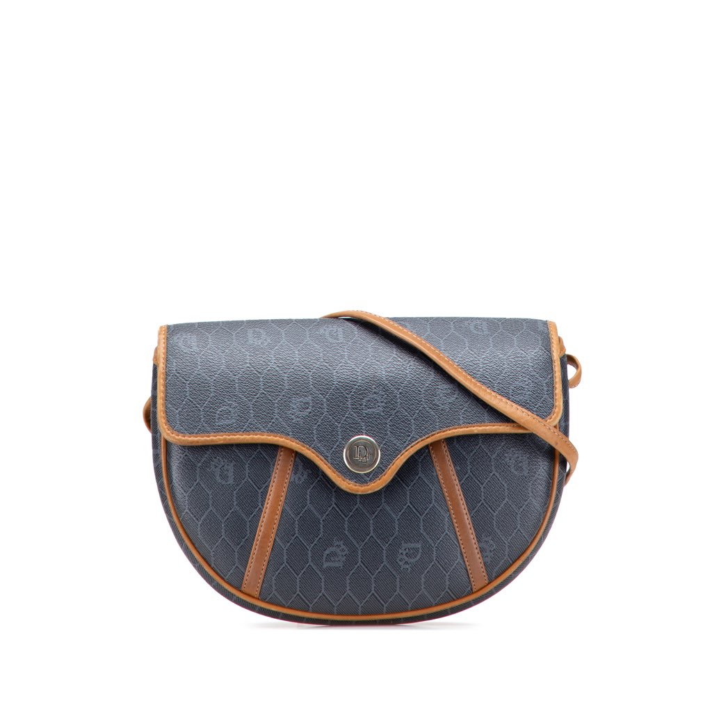 Dior Honeycomb Coated Canvas Crossbody