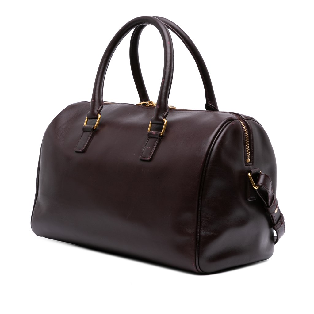 Saint Laurent Leather Classic Duffle 6 Satchel - 2