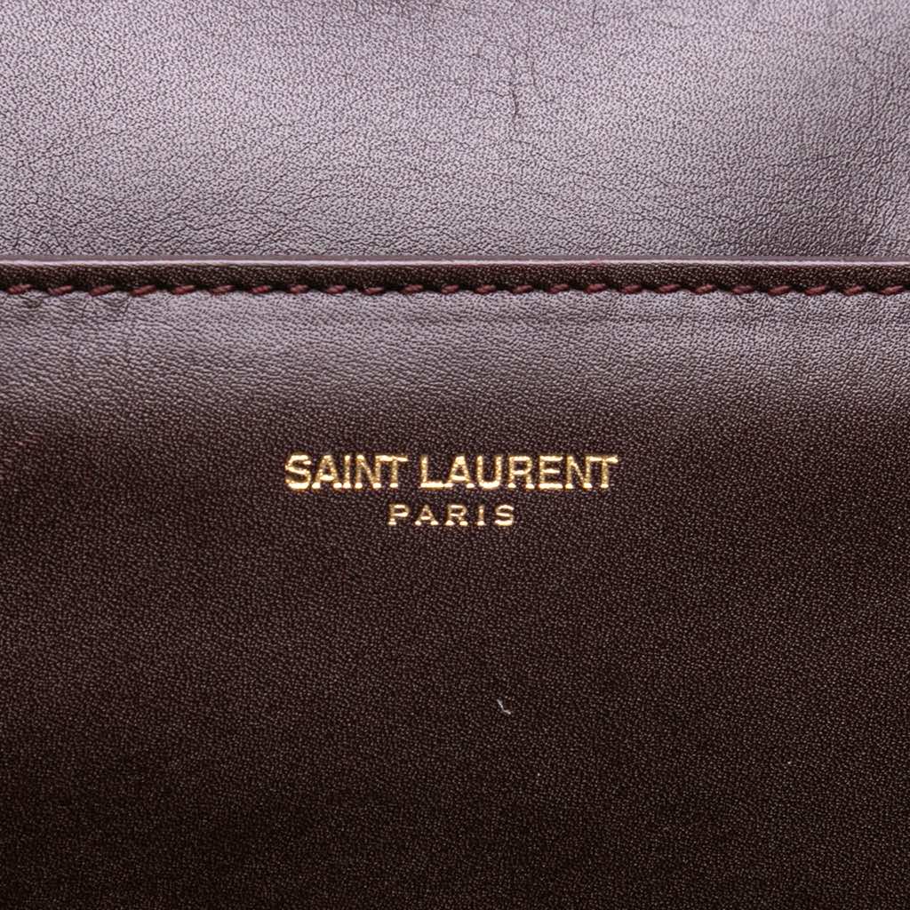 Saint Laurent Leather Classic Duffle 6 Satchel - 5