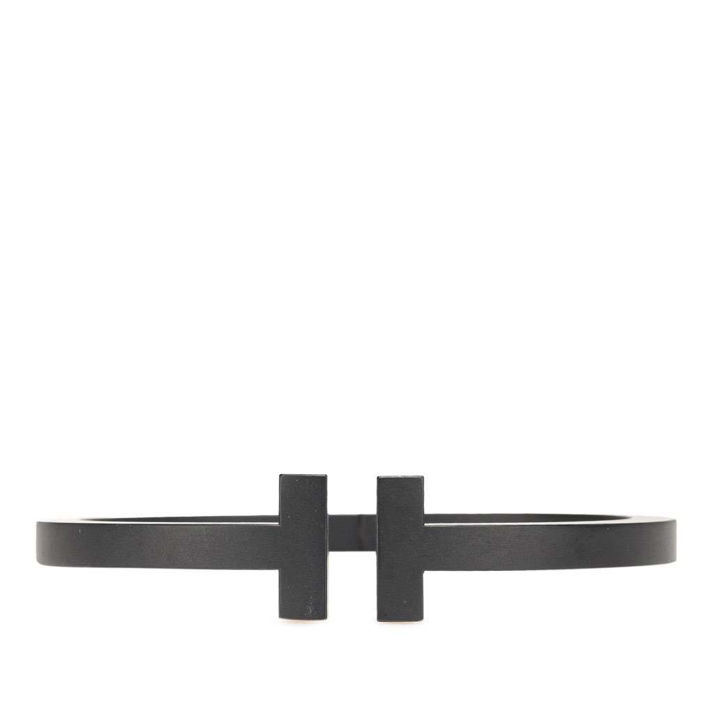 Tiffany & Co Coated Stainless Steel T Square Bangle
