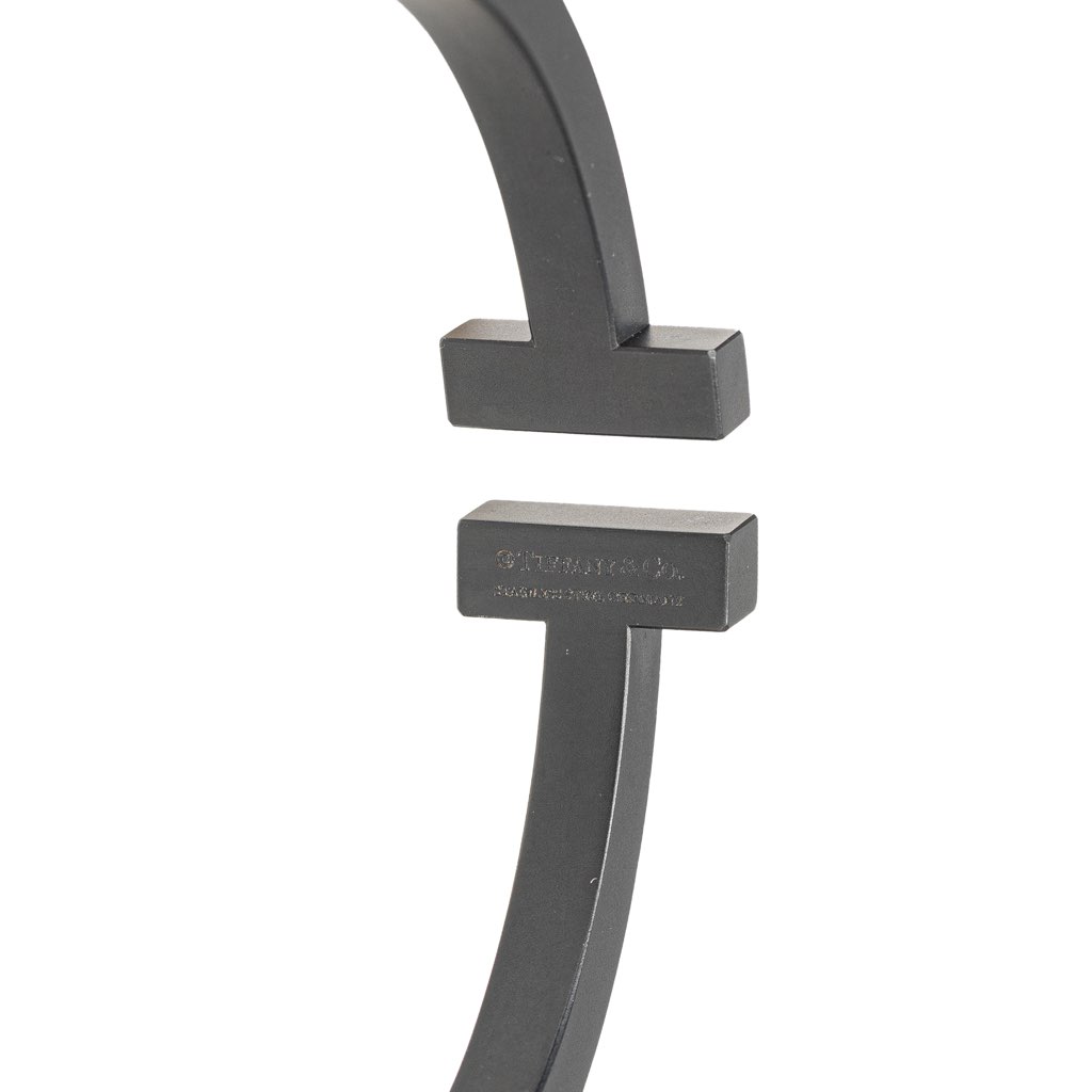 Tiffany & Co Coated Stainless Steel T Square Bangle - 4