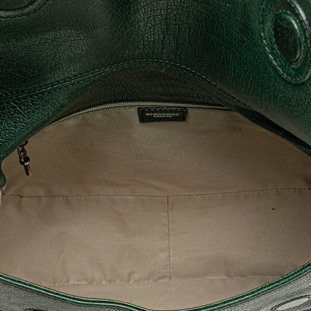 Burberry Leather Shoulder Bag - 4