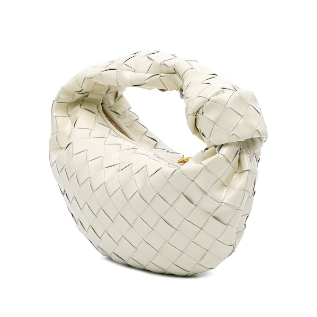 Bottega Veneta Mini Patent Intrecciato Jodie - Back view