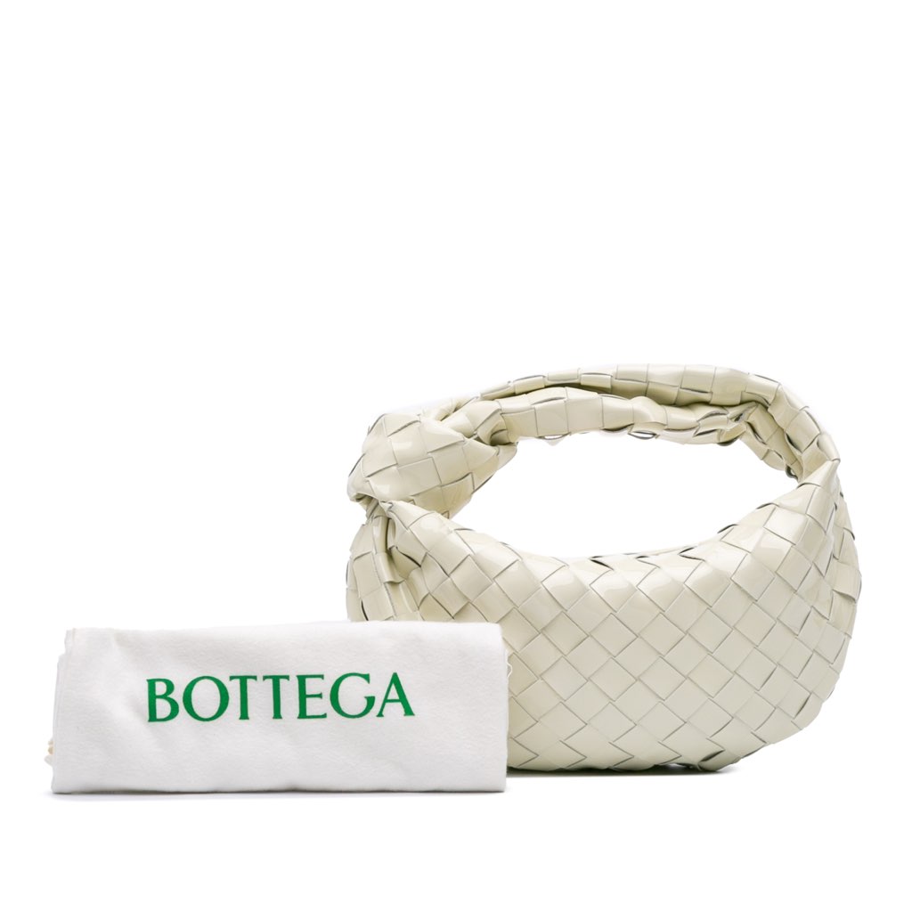 Bottega Veneta Mini Patent Intrecciato Jodie - Image 14