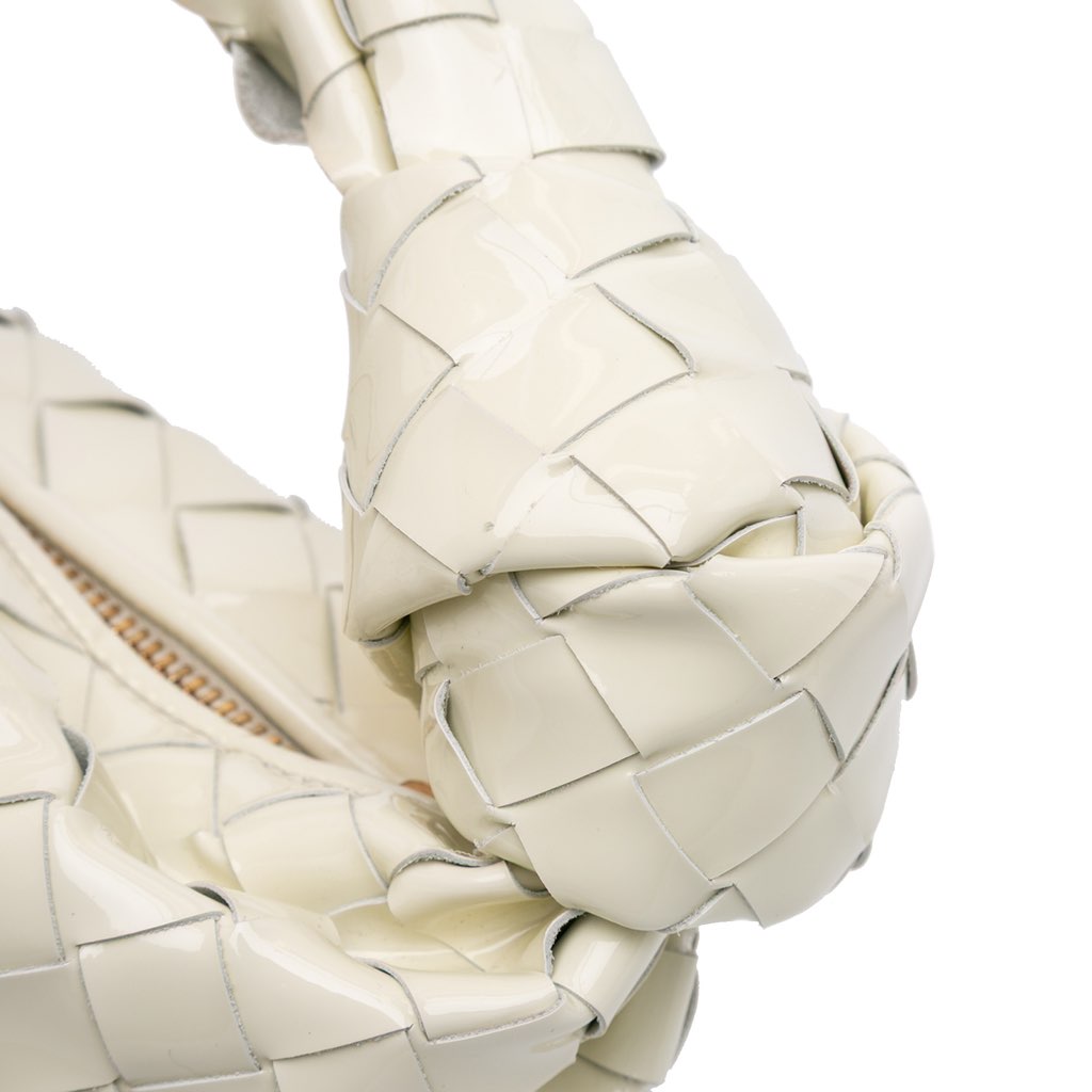 Bottega Veneta Mini Patent Intrecciato Jodie - Image 12