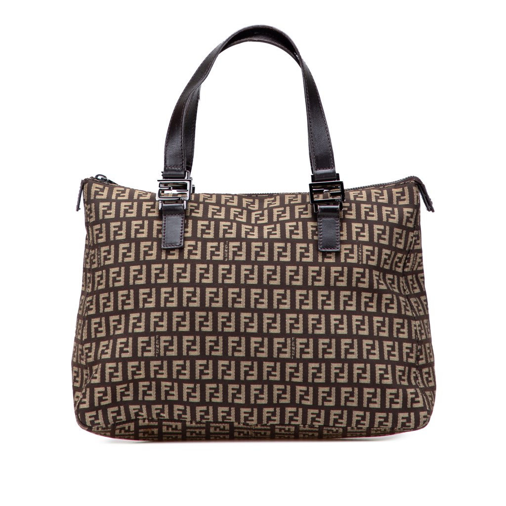 Fendi Zucchino Canvas Tote