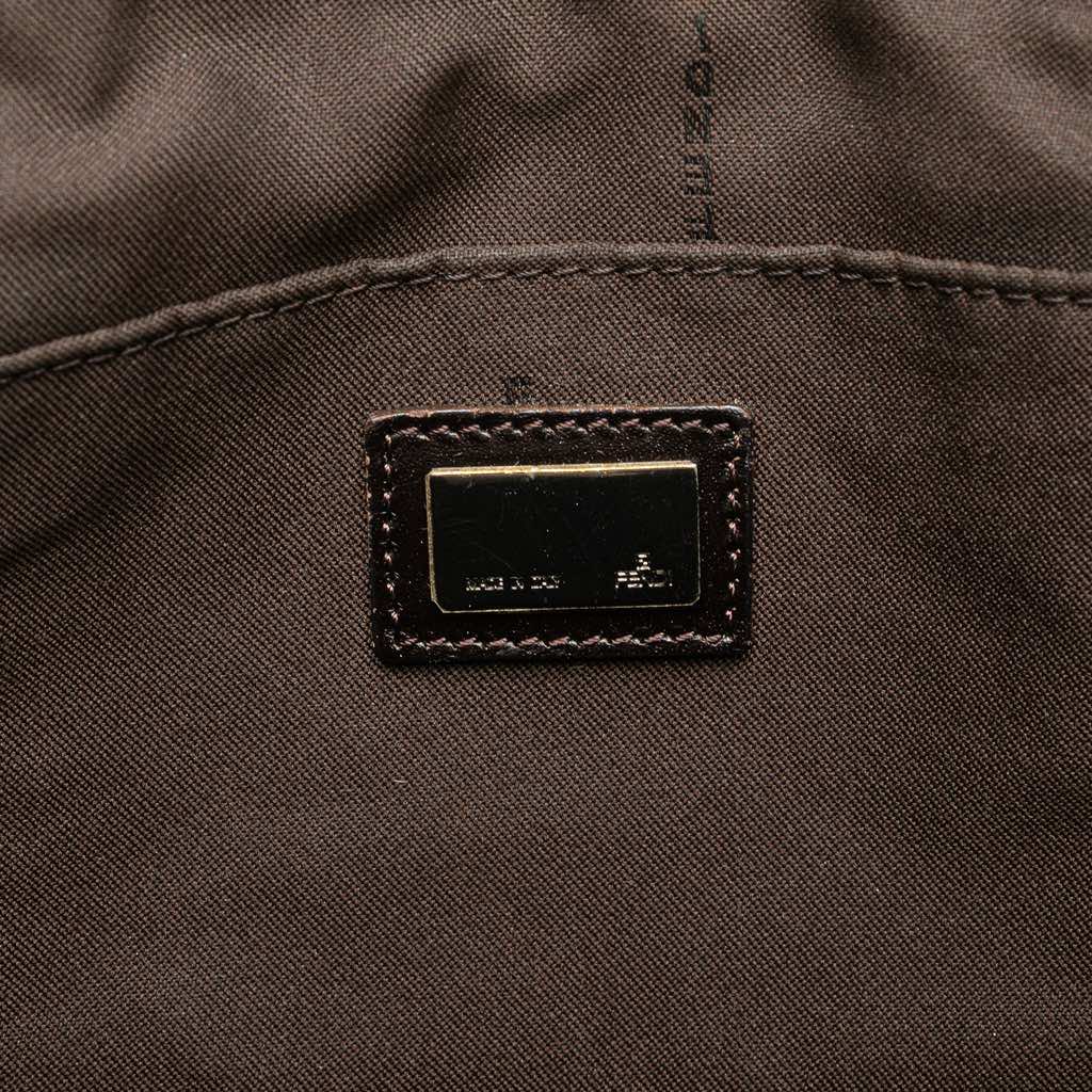 Fendi Zucchino Canvas Tote - Side view