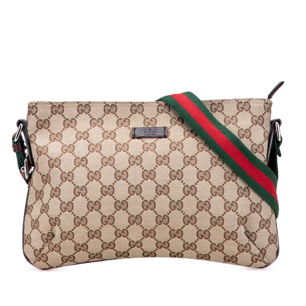 Gucci GG Canvas Web Crossbody