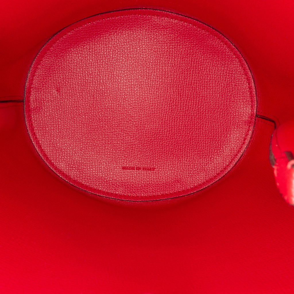 Burberry Haymarket Check Coated Canvas Lorne Bucket Bag - 4