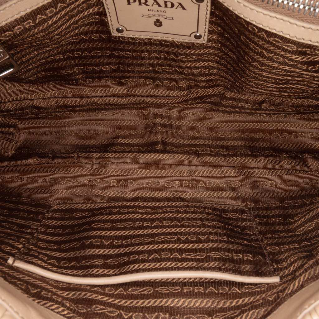 Prada Nappa Gaufre Flap Crossbody - 4