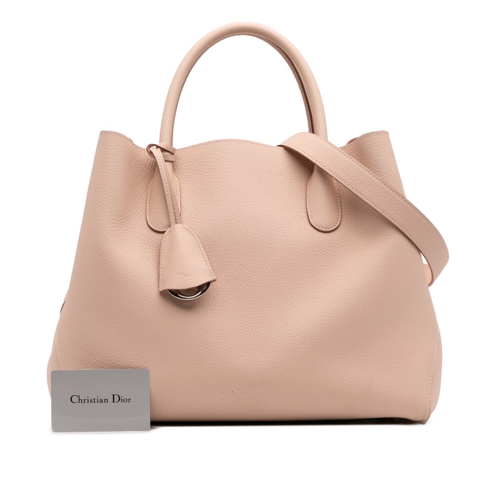 Dior Large Supple Grained Calfskin Open Bar Tote - Image 13