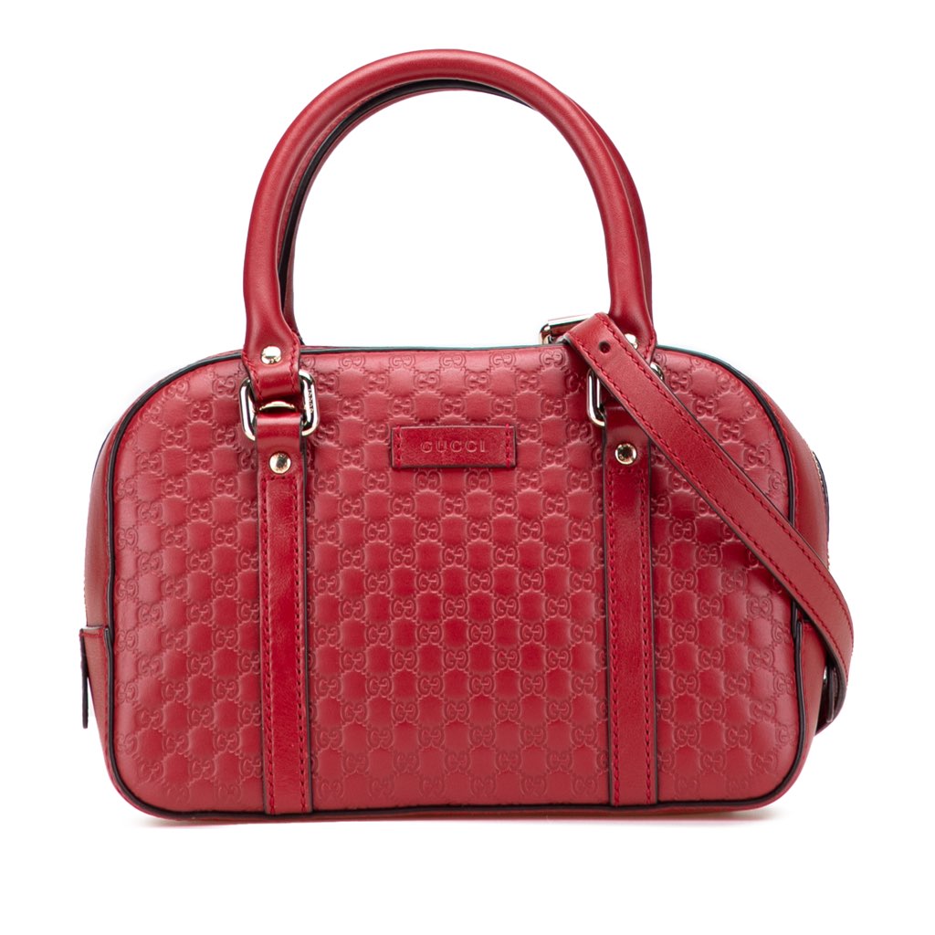 Gucci Small Microguccissima Bree Satchel