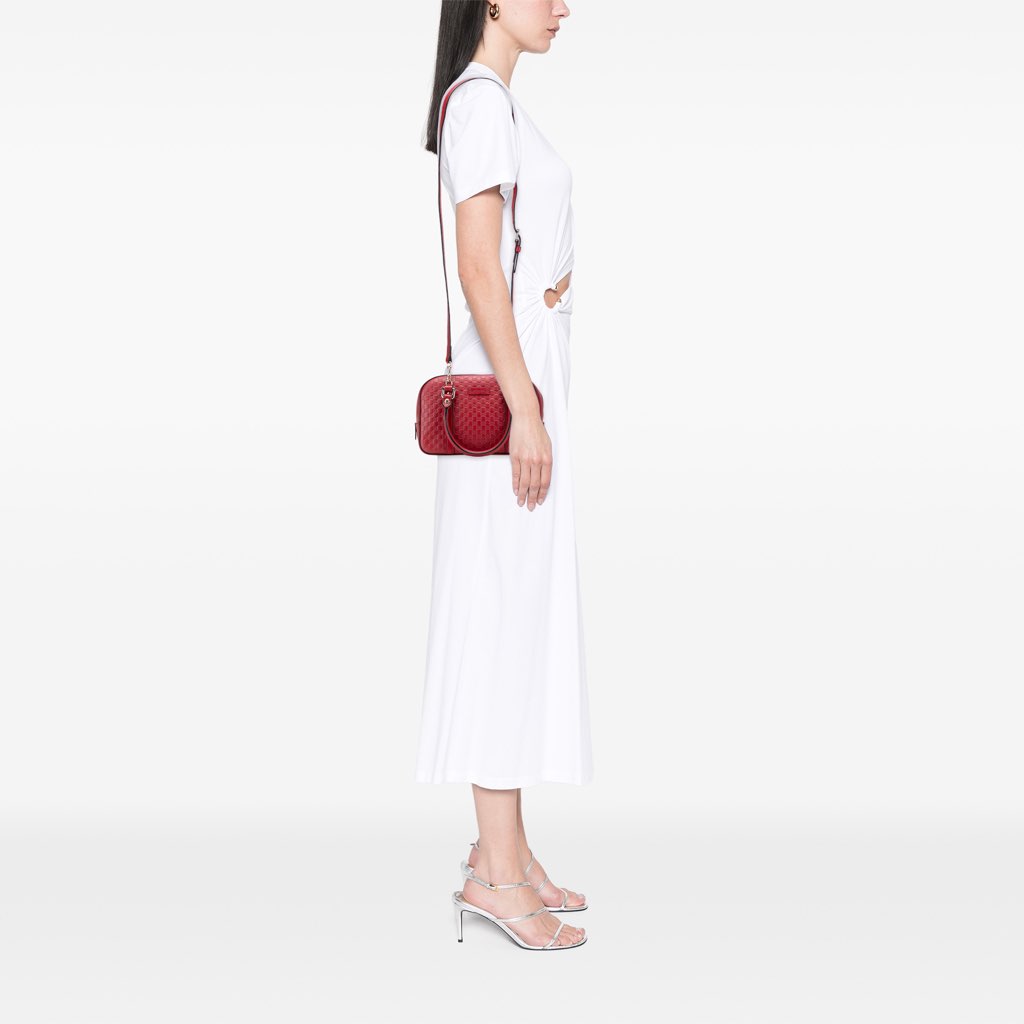 Gucci Small Microguccissima Bree Satchel - Image 13