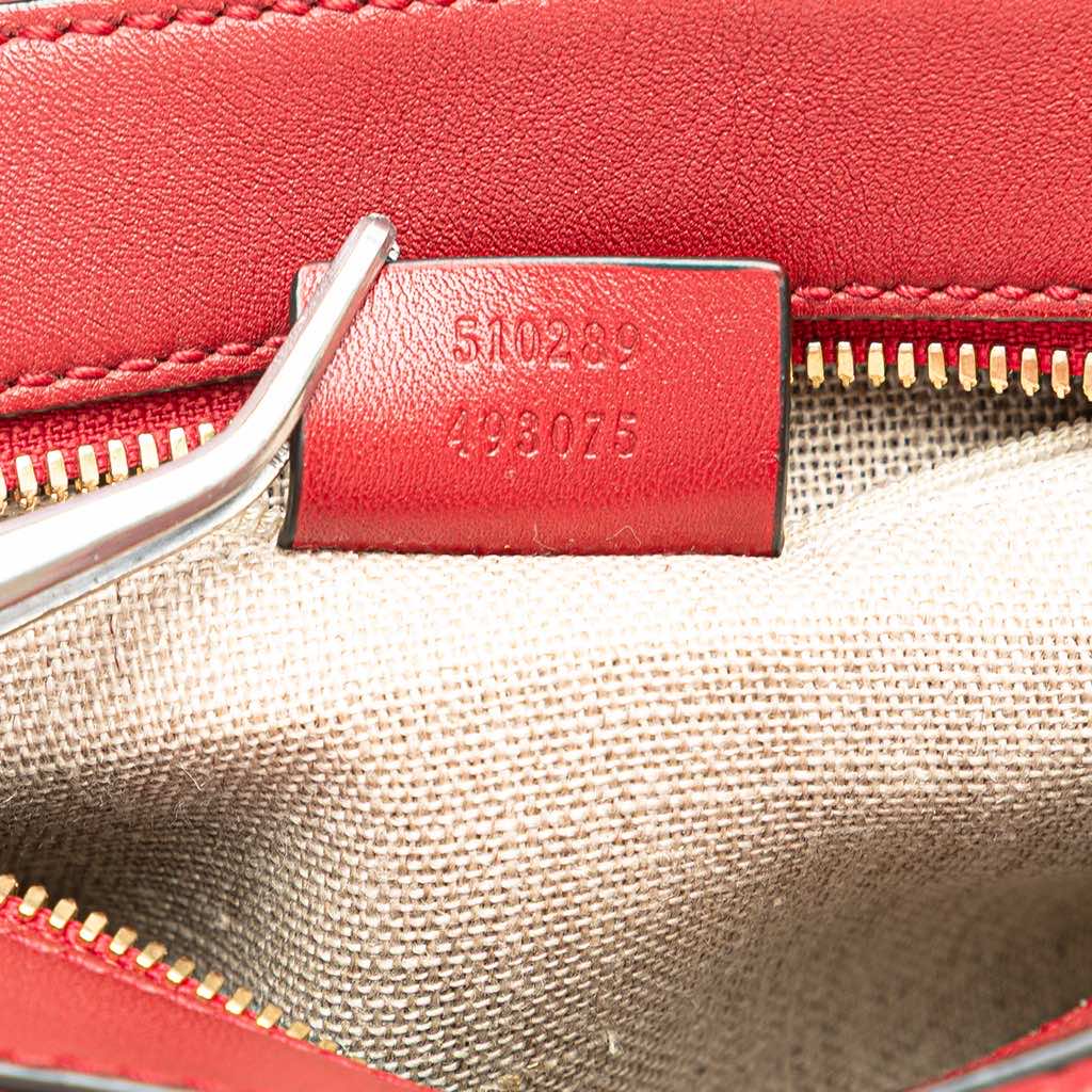 Gucci Small Microguccissima Bree Satchel - Detail 1