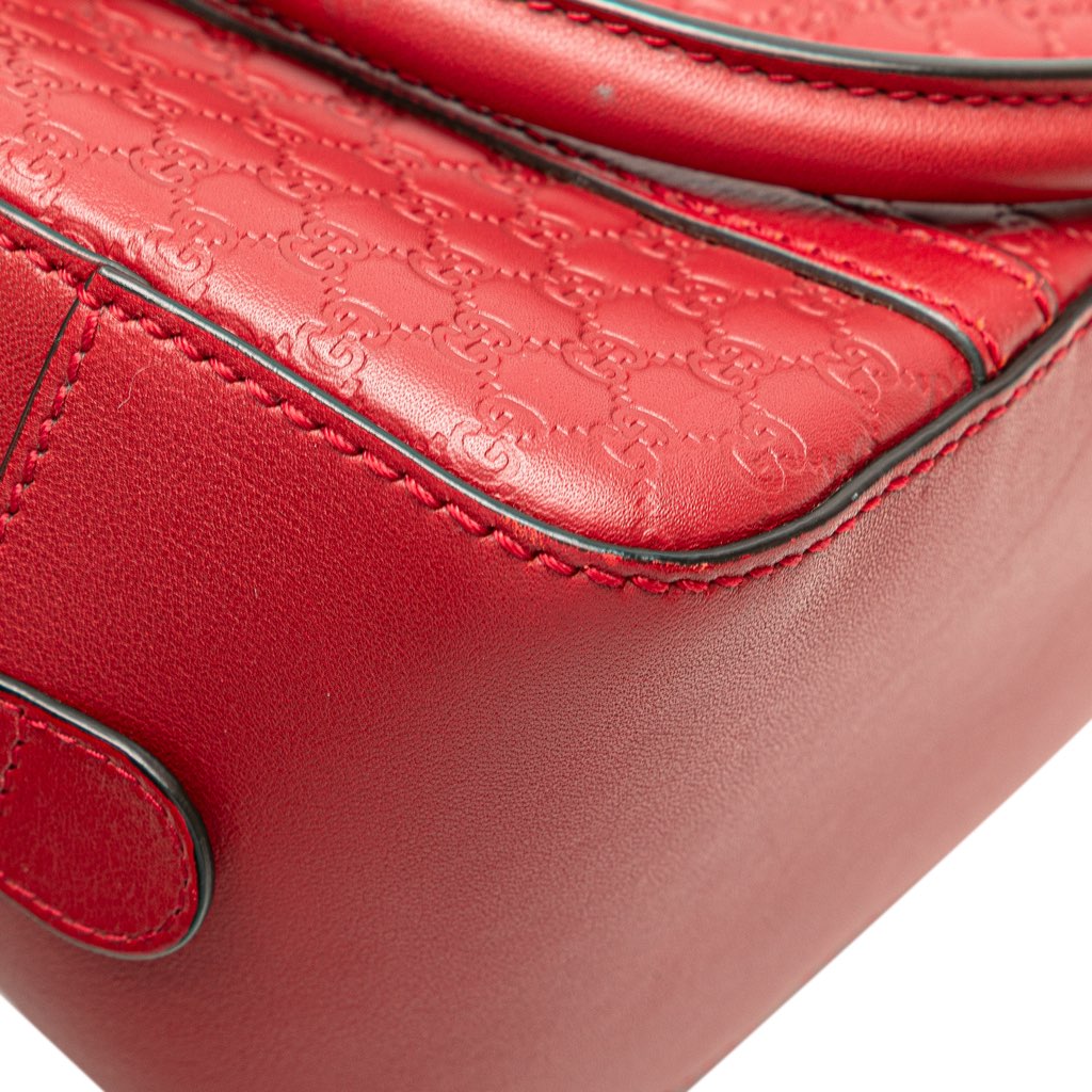Gucci Small Microguccissima Bree Satchel - Image 11