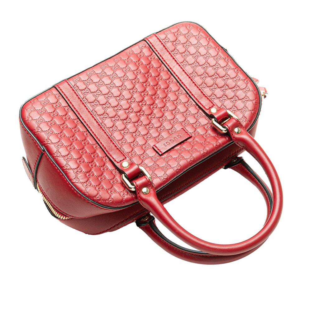 Gucci Small Microguccissima Bree Satchel - Image 12