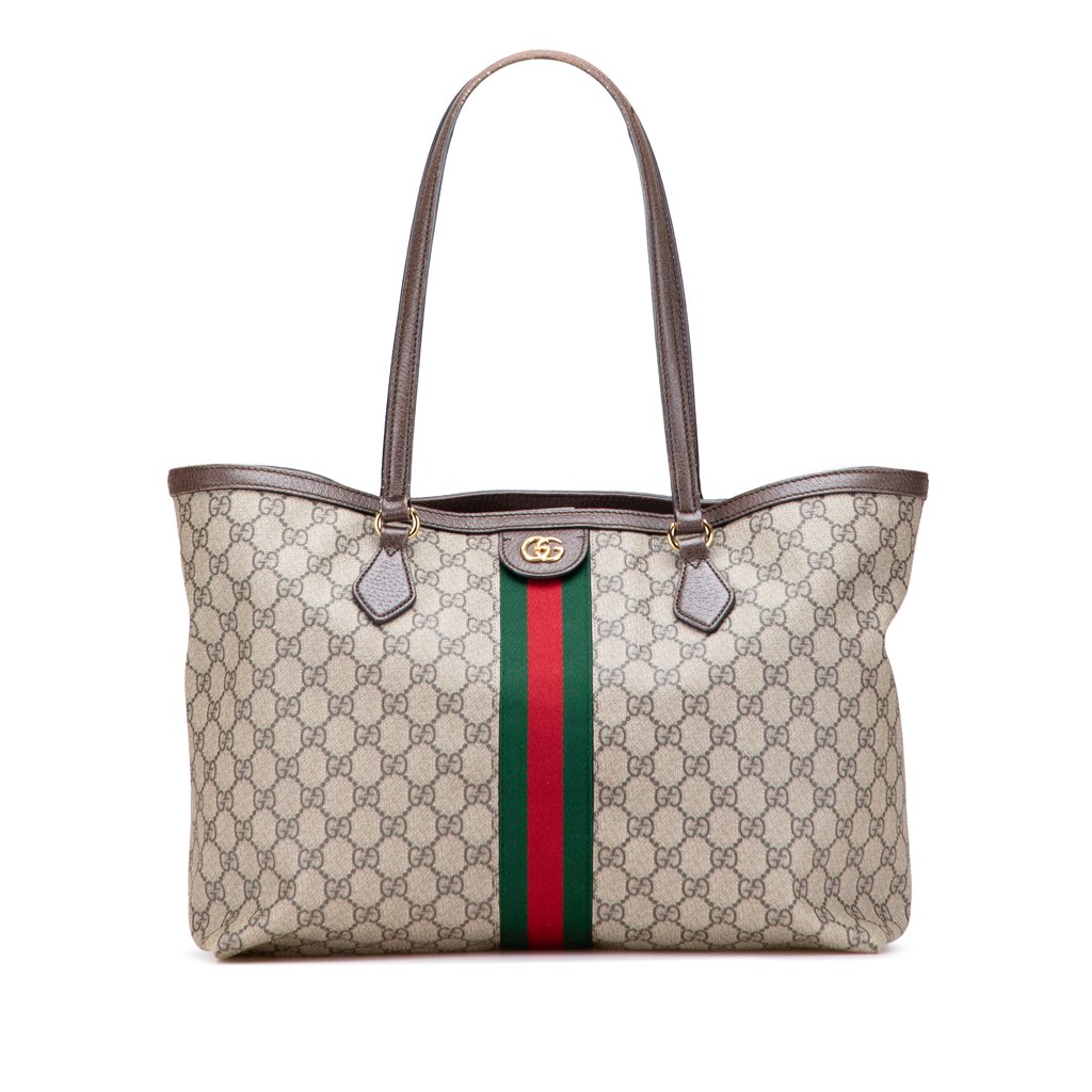 Gucci Medium GG Supreme Ophidia Tote