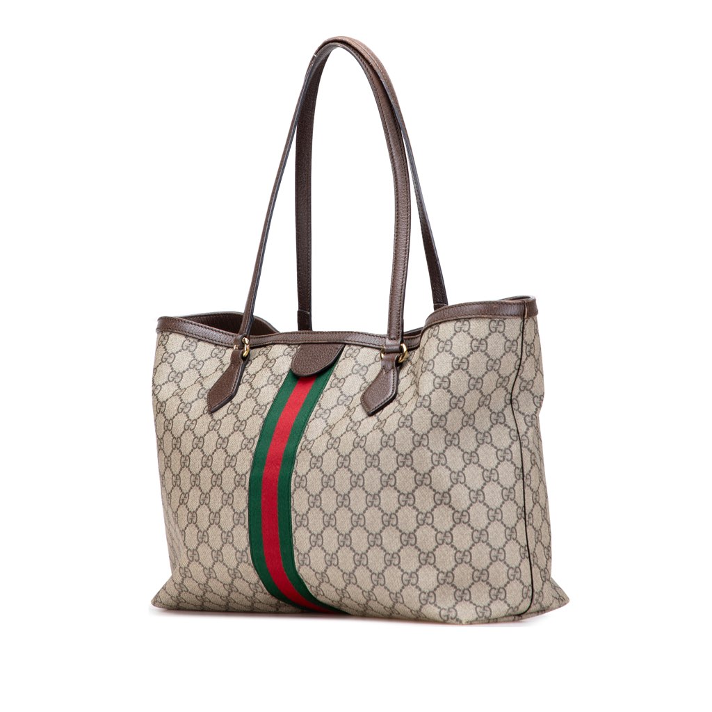 Gucci Medium GG Supreme Ophidia Tote - 2