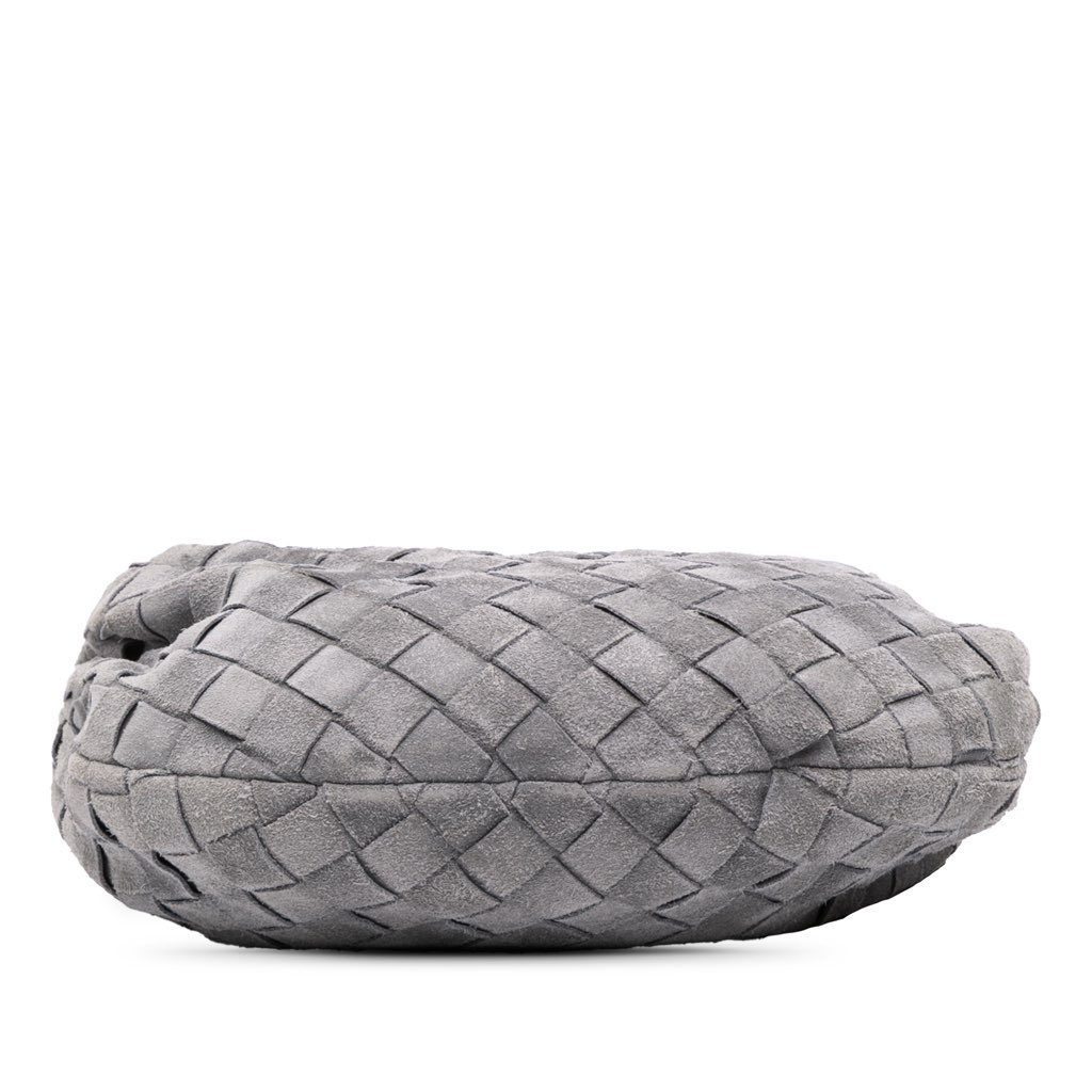 Bottega Veneta Mini Suede Intrecciato Jodie - 3