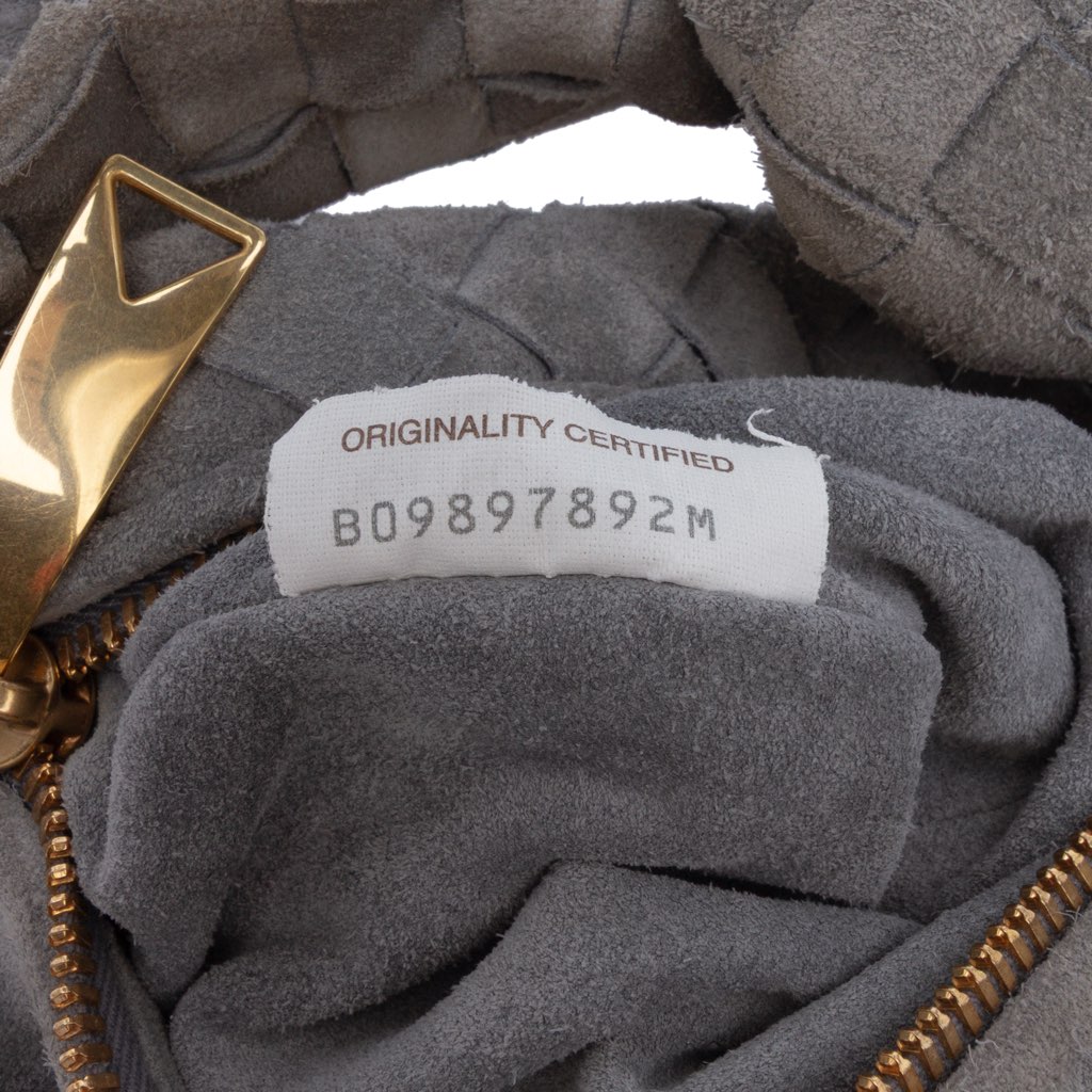 Bottega Veneta Mini Suede Intrecciato Jodie - 5